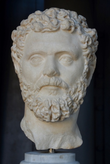 Portrait of Septimius Severus.